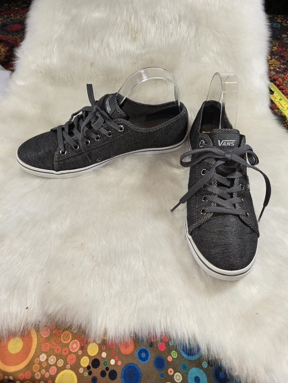 Vans Ferris Lo Pro Women’s Low-Top Sneakers in Charcoal Gray